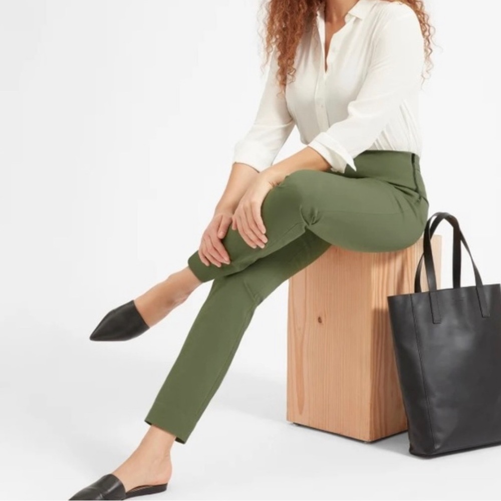 everlane side zip stretch pant